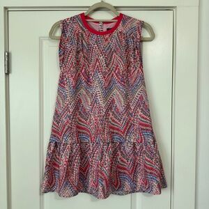 NEW Imoga 10 Multicolor Print Sleeveless Mini Dress